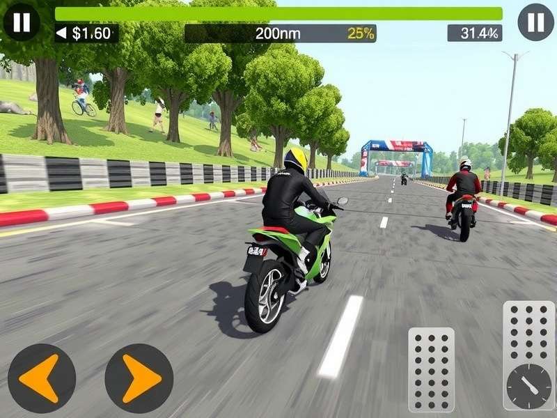 Punjab Circuit Racer gameplay screenshot showing racing action